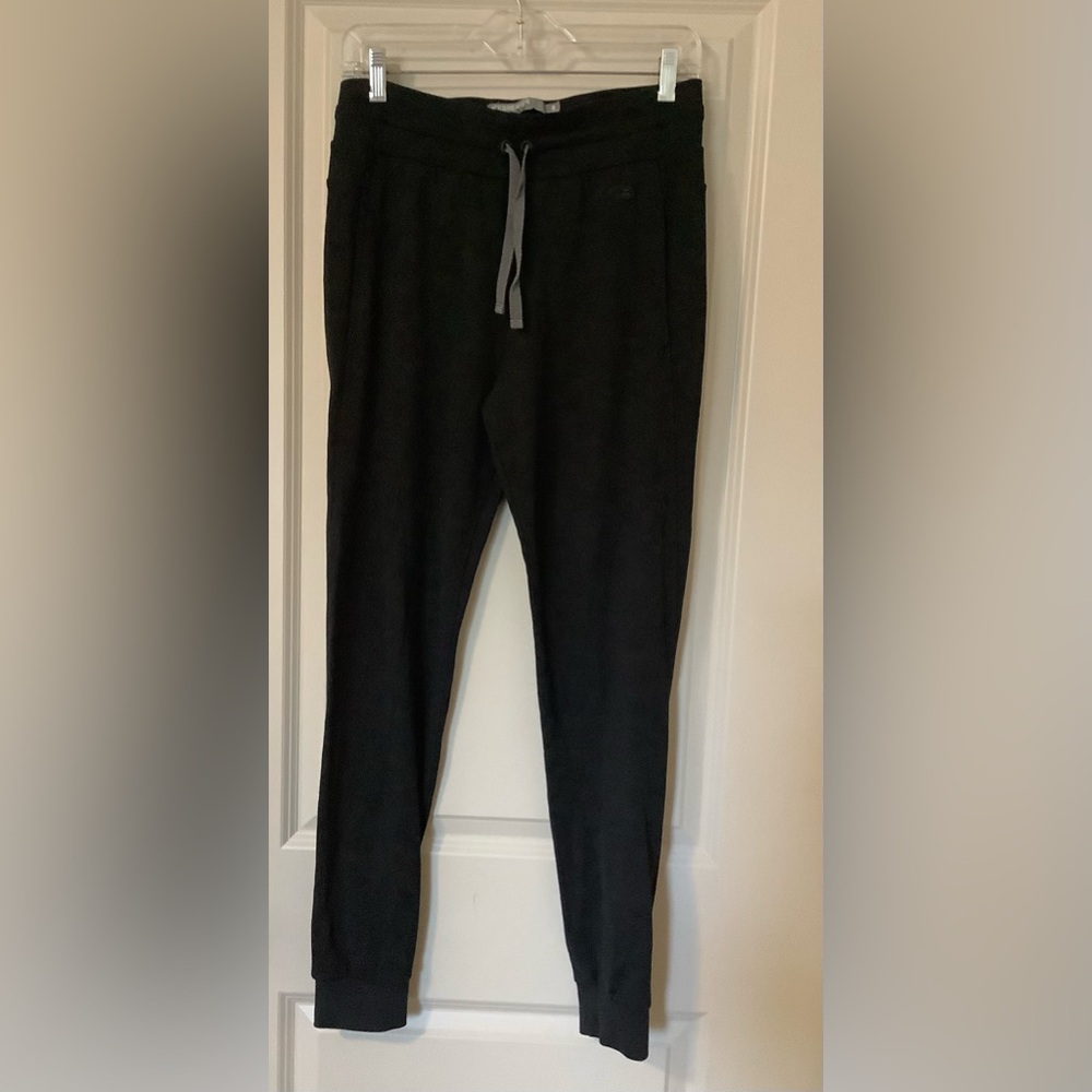 Icebreaker Women’s Crush Joggers Black Merino Wool Size S